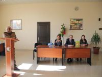 Bilik Fondu hərbi hissədə əsgərlərlə görüşüb (FOTO)