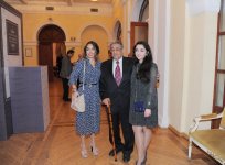 Leyla Əliyeva görkəmli bəstəkar Arif Məlikovun “Not əsərlərinin tam külliyyatı”nın təqdimat mərasimdə iştirak edib (FOTO)