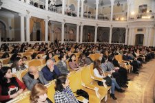 Leyla Əliyeva görkəmli bəstəkar Arif Məlikovun “Not əsərlərinin tam külliyyatı”nın təqdimat mərasimdə iştirak edib (FOTO)