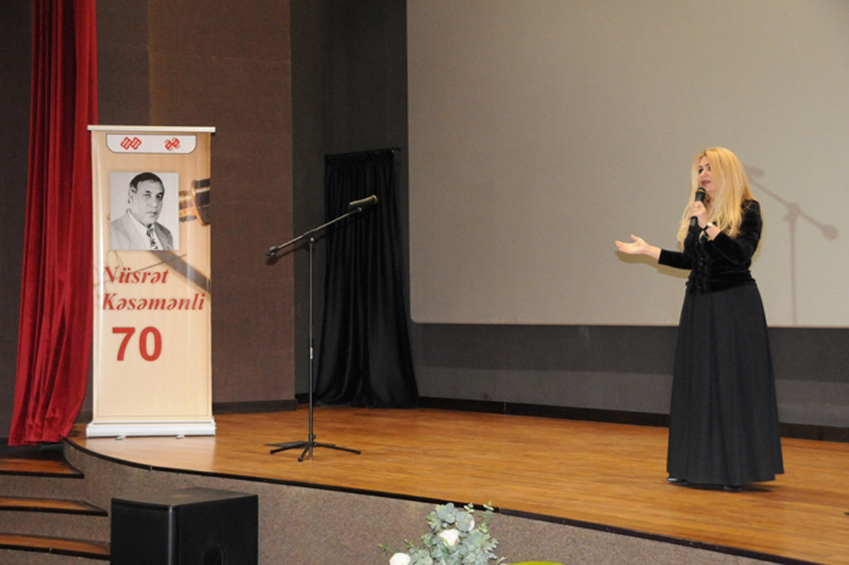 Nüsrət Kəsəmənlinin 70 illik yubileyi qeyd olunub  (FOTO)