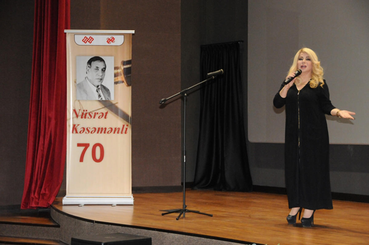 Nüsrət Kəsəmənlinin 70 illik yubileyi qeyd olunub  (FOTO)
