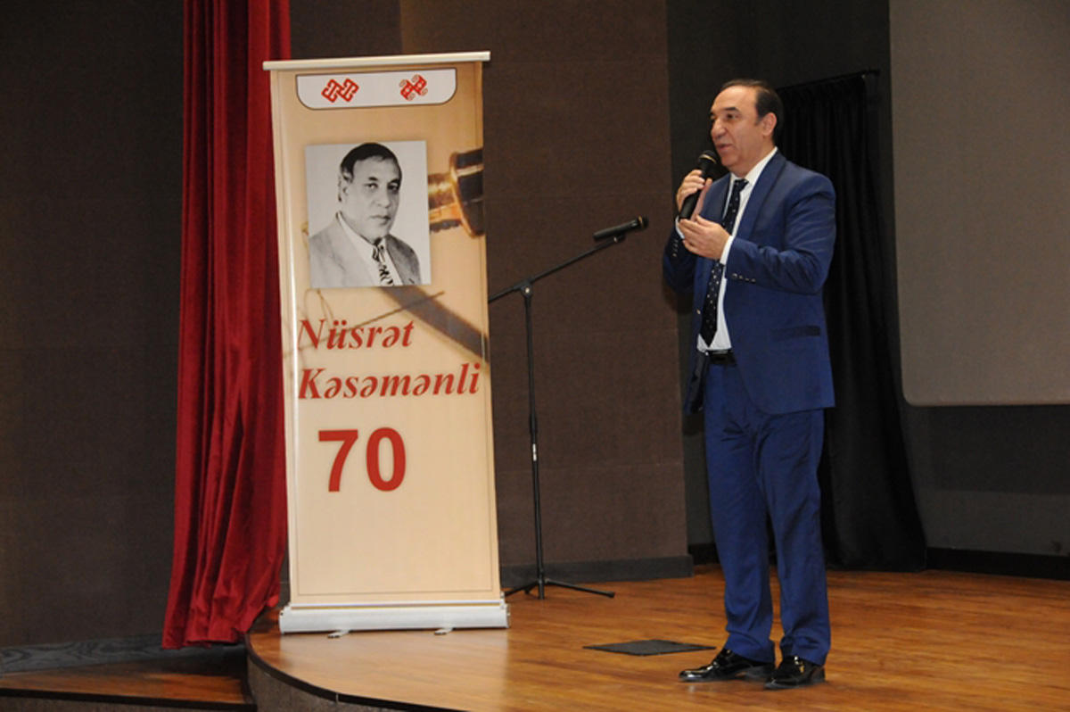 Nüsrət Kəsəmənlinin 70 illik yubileyi qeyd olunub  (FOTO)