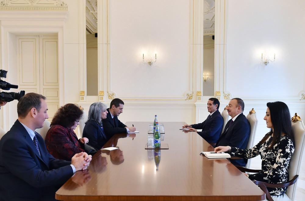 Prezident İlham Əliyev Bolqarıstanın vitse-prezidentini qəbul edib (FOTO) (YENİLƏNİB)