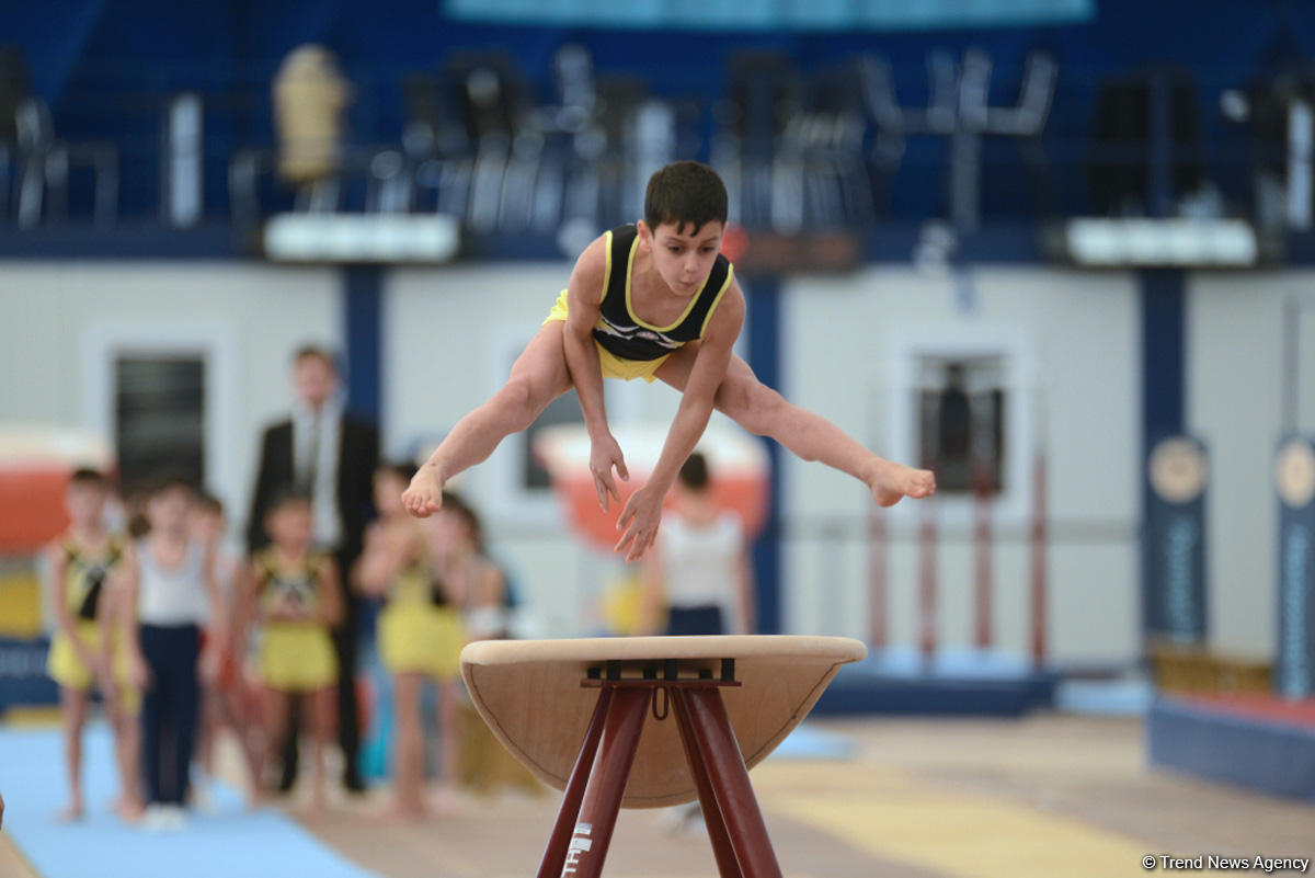 İlin son gimnastika yarışı başladı (FOTO)