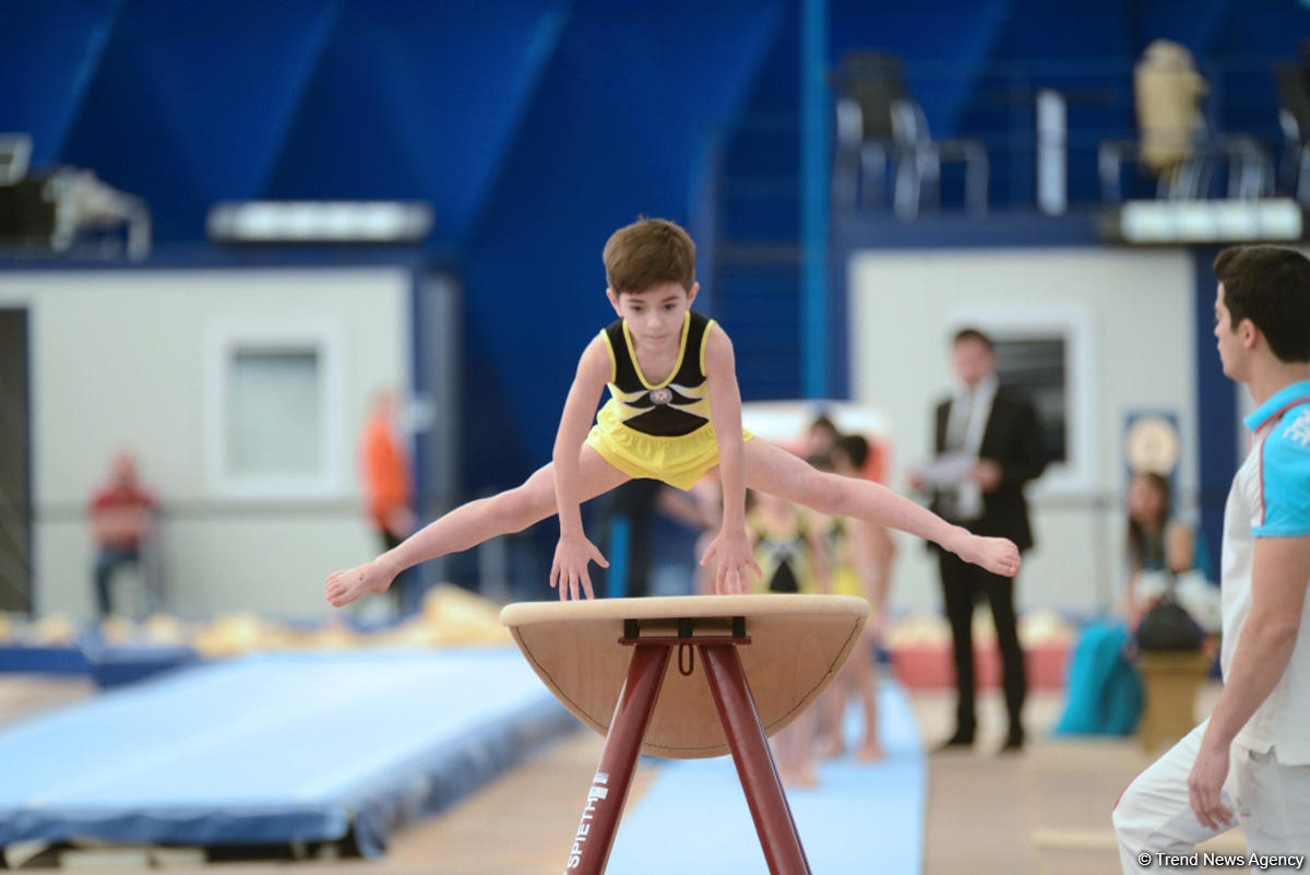 İlin son gimnastika yarışı başladı (FOTO)