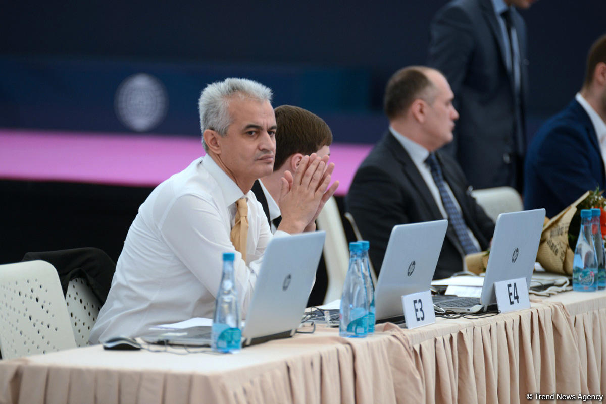 İlin son gimnastika yarışı başladı (FOTO)