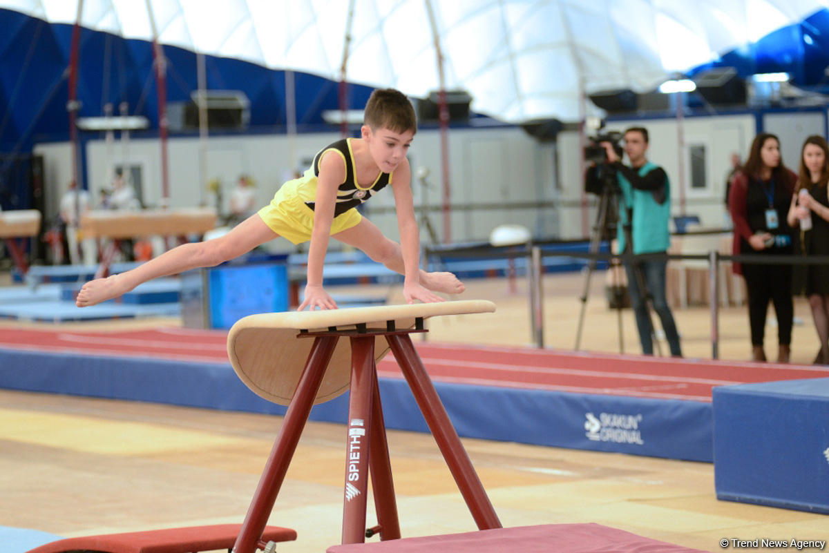 İlin son gimnastika yarışı başladı (FOTO)