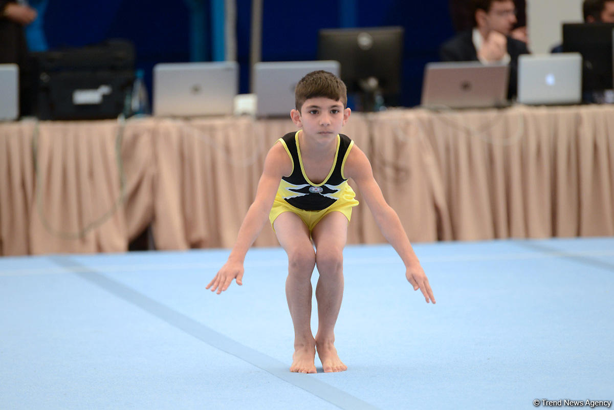 İlin son gimnastika yarışı başladı (FOTO)