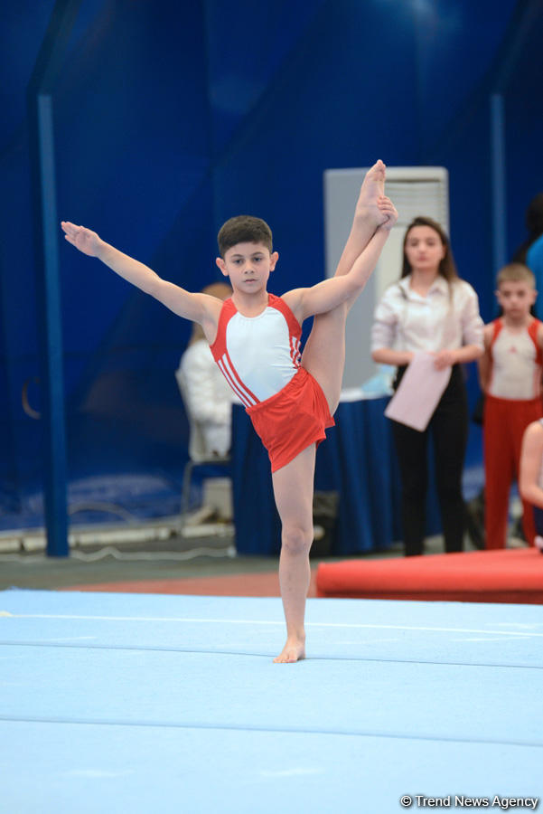 İlin son gimnastika yarışı başladı (FOTO)