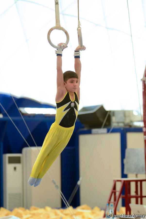 İlin son gimnastika yarışı başladı (FOTO)