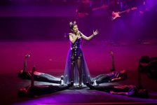 Leyla Əliyeva “Zima” Uşaq Estrada Musiqisi Festivalına baş çəkib (FOTO)