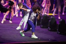Leyla Əliyeva “Zima” Uşaq Estrada Musiqisi Festivalına baş çəkib (FOTO)