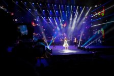 Leyla Əliyeva “Zima” Uşaq Estrada Musiqisi Festivalına baş çəkib (FOTO)