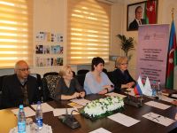 Puşkin adına Dövlət Rus Dili İnstitutunun əməkdaşları Bilik Fondunda olublar  (FOTO)