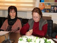 Puşkin adına Dövlət Rus Dili İnstitutunun əməkdaşları Bilik Fondunda olublar  (FOTO)