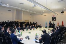 Nazir müavini: Çindən Avropaya gedən nəqliyyat yolları ilə bağlı türkdilli ölkələrin imkanı var ki... (FOTO)