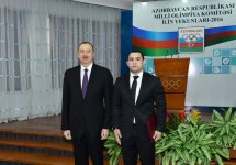 Prezident İlham Əliyev 2016-cı ilin idman yekunlarına həsr olunan mərasimdə iştirak edib (YENİLƏNİB-2) (FOTO)