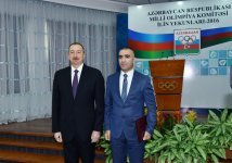 Prezident İlham Əliyev 2016-cı ilin idman yekunlarına həsr olunan mərasimdə iştirak edib (YENİLƏNİB-2) (FOTO)