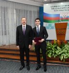 Prezident İlham Əliyev 2016-cı ilin idman yekunlarına həsr olunan mərasimdə iştirak edib (YENİLƏNİB-2) (FOTO)