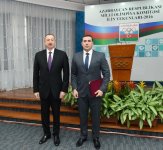 Prezident İlham Əliyev 2016-cı ilin idman yekunlarına həsr olunan mərasimdə iştirak edib (YENİLƏNİB-2) (FOTO)