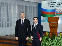 Prezident İlham Əliyev 2016-cı ilin idman yekunlarına həsr olunan mərasimdə iştirak edib (YENİLƏNİB-2) (FOTO)