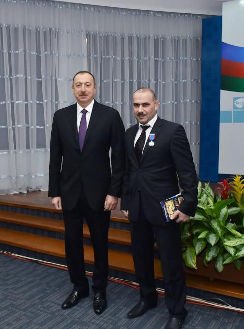 Prezident İlham Əliyev 2016-cı ilin idman yekunlarına həsr olunan mərasimdə iştirak edib (YENİLƏNİB-2) (FOTO)