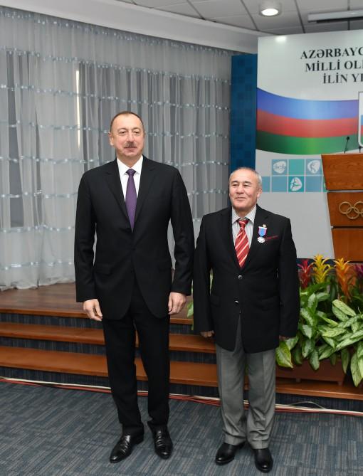 Prezident İlham Əliyev 2016-cı ilin idman yekunlarına həsr olunan mərasimdə iştirak edib (YENİLƏNİB-2) (FOTO)