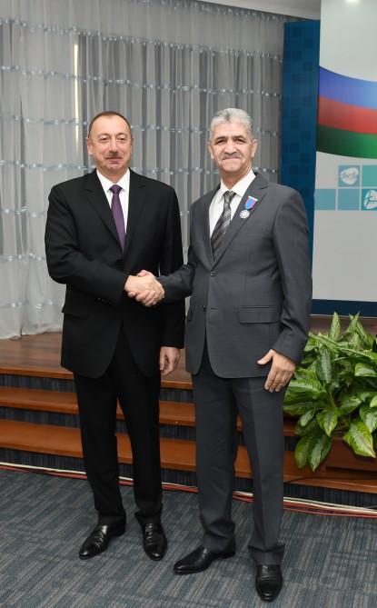Prezident İlham Əliyev 2016-cı ilin idman yekunlarına həsr olunan mərasimdə iştirak edib (YENİLƏNİB-2) (FOTO)
