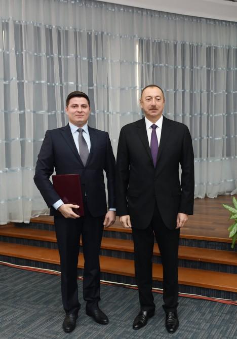 Prezident İlham Əliyev 2016-cı ilin idman yekunlarına həsr olunan mərasimdə iştirak edib (YENİLƏNİB-2) (FOTO)