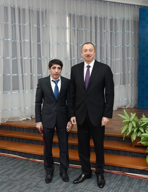 Prezident İlham Əliyev 2016-cı ilin idman yekunlarına həsr olunan mərasimdə iştirak edib (YENİLƏNİB-2) (FOTO)