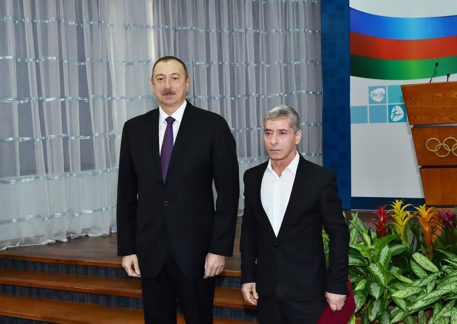 Prezident İlham Əliyev 2016-cı ilin idman yekunlarına həsr olunan mərasimdə iştirak edib (YENİLƏNİB-2) (FOTO)