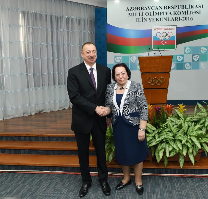 Prezident İlham Əliyev 2016-cı ilin idman yekunlarına həsr olunan mərasimdə iştirak edib (YENİLƏNİB-2) (FOTO)