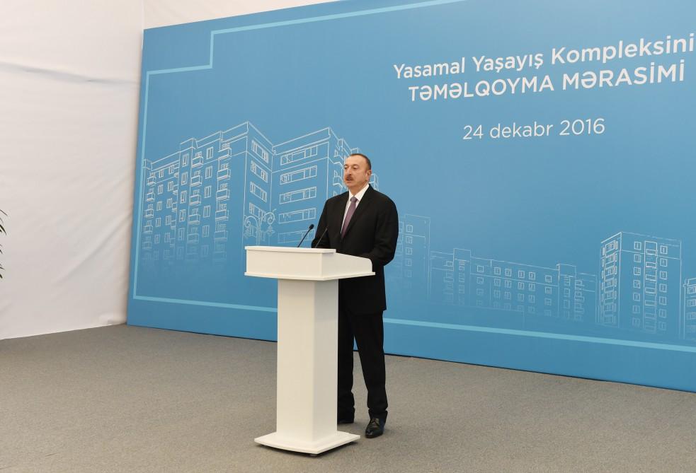 Prezident İlham Əliyev: Mənzil almağa imkanı olmayanlar üçün dövlət öz yardımını əsirgəməməlidir