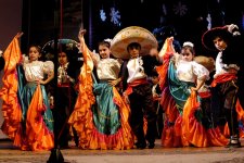 Tanınmış müğənnilər "Səma" rəqs ansablının konsertində  (FOTO)