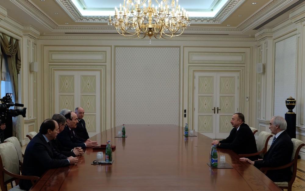 Prezident İlham Əliyev Dağıstan Respublikasının başçısını qəbul edib  (FOTO) (YENİLƏNİB)