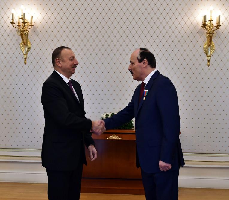 Prezident İlham Əliyev Dağıstan Respublikasının başçısını qəbul edib  (FOTO) (YENİLƏNİB)