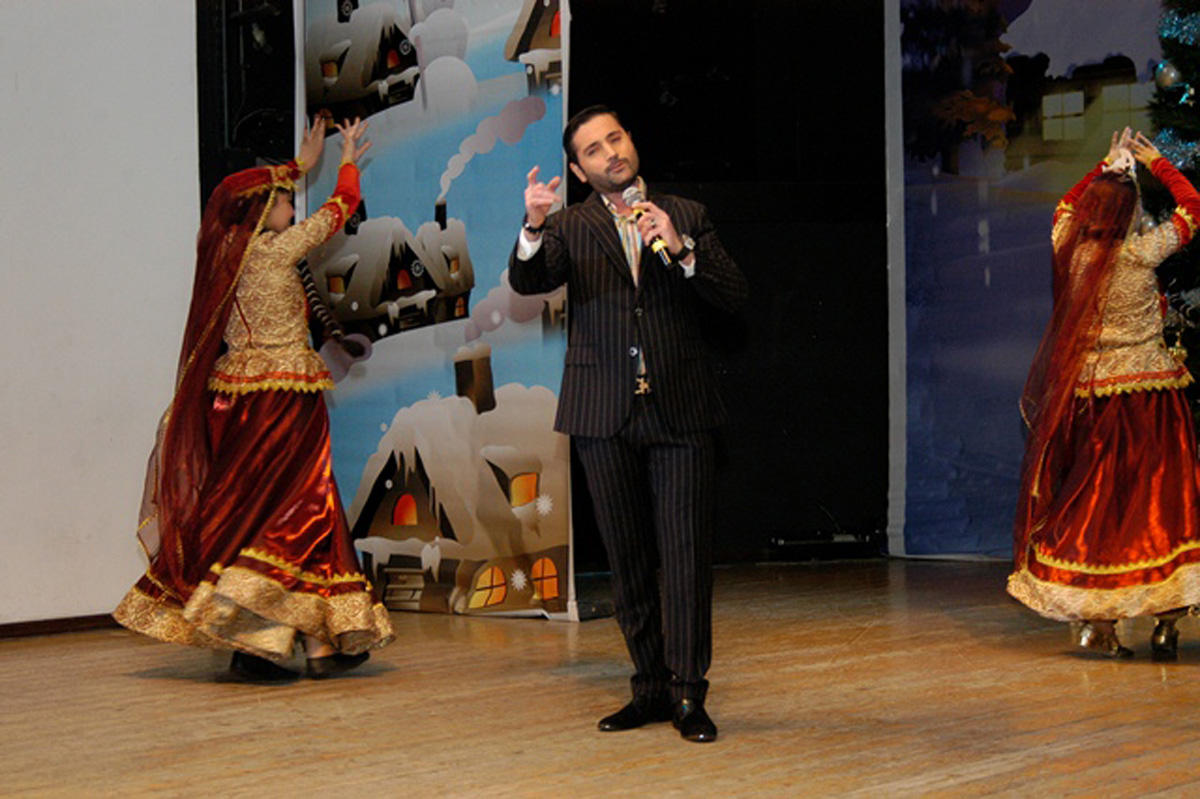 Tanınmış müğənnilər "Səma" rəqs ansablının konsertində  (FOTO)