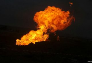 Bakıda qaz kəmərində partlayış: qəza yerindən FOTOLAR