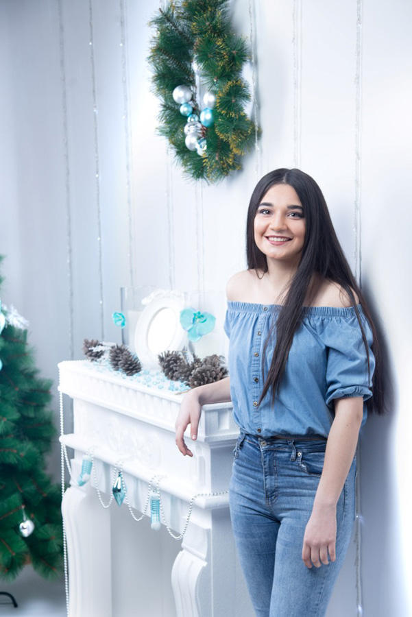 Miss Top Model Azerbaijan-2017 iştirakçılarından Yeni il FOTOSESSİYASI