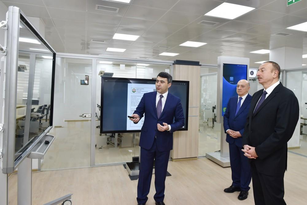Prezident İlham Əliyev 1 saylı "ASAN kommunal" Mərkəzinin açılışında iştirak edib (FOTO) (YENİLƏNİB-2)