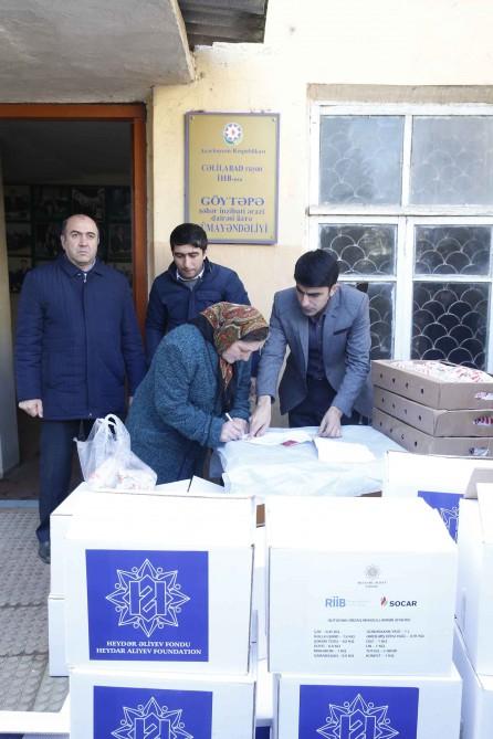 Heydər Əliyev Fondunun təşəbbüsü ilə 165 mindən çox aztəminatlı ailəyə bayram sovqatları verilib (FOTO)