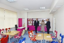 Prezident İlham Əliyev və xanımı Uşaq Bərpa Mərkəzinin açılışında iştirak ediblər (YENİLƏNİB) (FOTO)