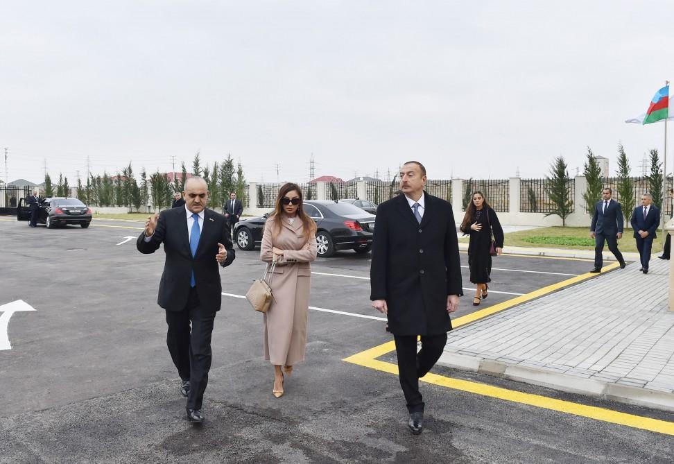 Prezident İlham Əliyev və xanımı əlillər üçün sosial reabilitasiya mərkəzlərinin və sığınacaqların açılışında iştirak ediblər (YENİLƏNİB) FOTO)