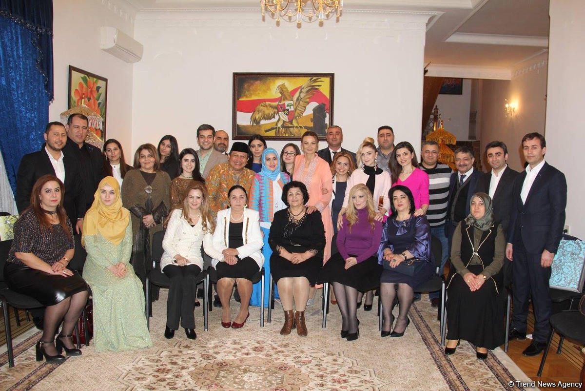 Azərbaycan-İndoneziya dostluq gecəsi keçirilib (FOTO)