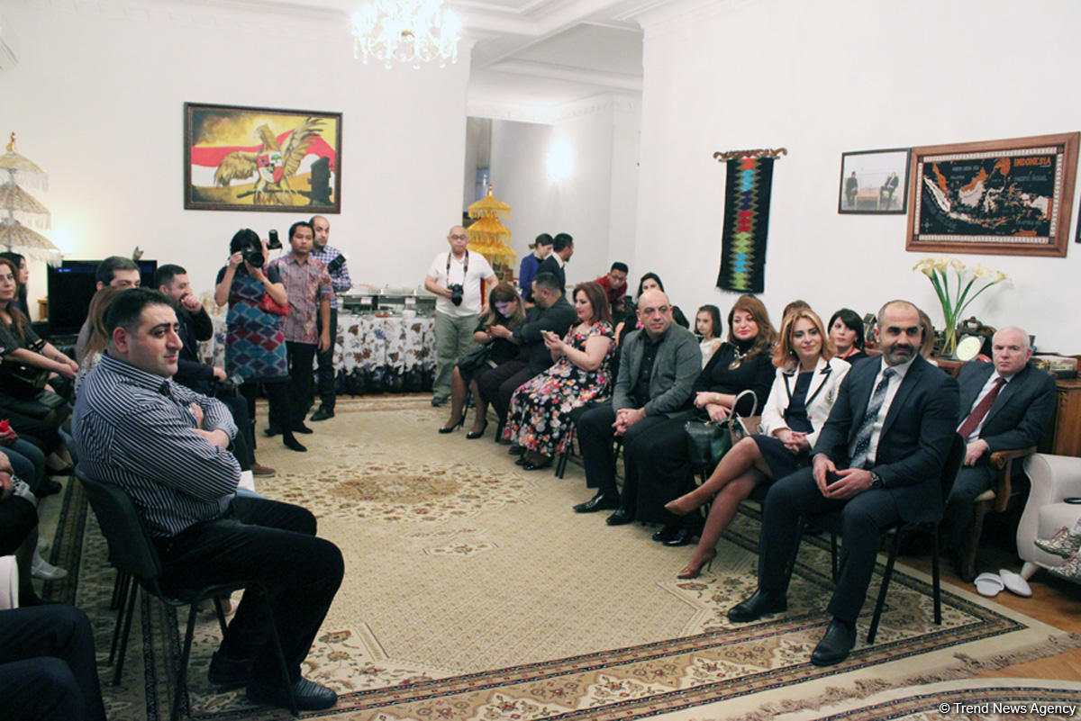 Azərbaycan-İndoneziya dostluq gecəsi keçirilib (FOTO)
