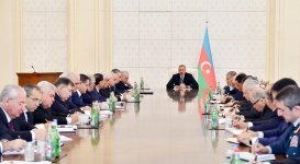 Prezident İlham Əliyevin sədrliyi ilə Nazirlər Kabinetinin iclası keçirilib  (YENİLƏNİB-3) (FOTO)