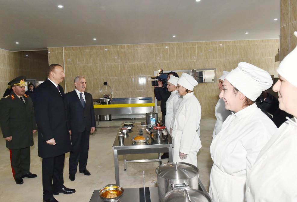 Əlahiddə Ümumqoşun Ordusunun “N” saylı hərbi hissəsindəki əsgər yataqxanasının və Əsgəri-Məişət Kompleksinin açılışı olub  (FOTO)(YENİLƏNİB)