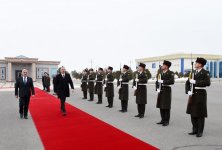 Prezident İlham Əliyevin Naxçıvan Muxtar Respublikasına səfəri başa çatıb (FOTO)