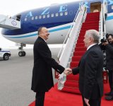 Prezident İlham Əliyevin Naxçıvan Muxtar Respublikasına səfəri başa çatıb (FOTO)