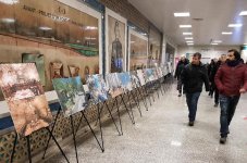 İstanbul metrosunda sərgi: Azərbaycanı fotolarla kəşf et (FOTO)